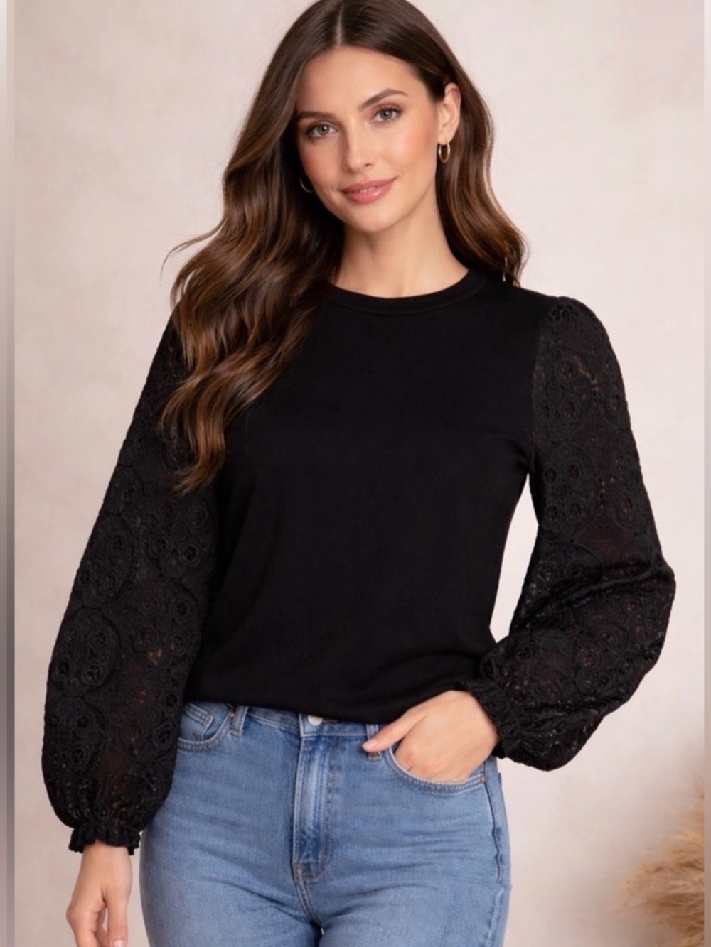 Adrianna Papell Black Women's Sweater